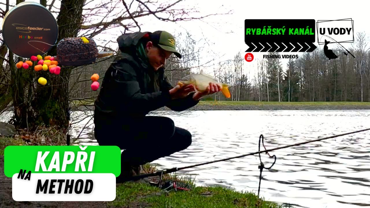 Kapři na Method Feeder v zakalené vodě | Nástraha HARIBO | 🟠🔴🟡