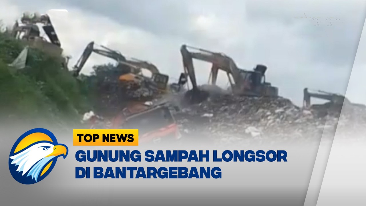 Gunung Sampah Bantargebang Longsor - [Top News]