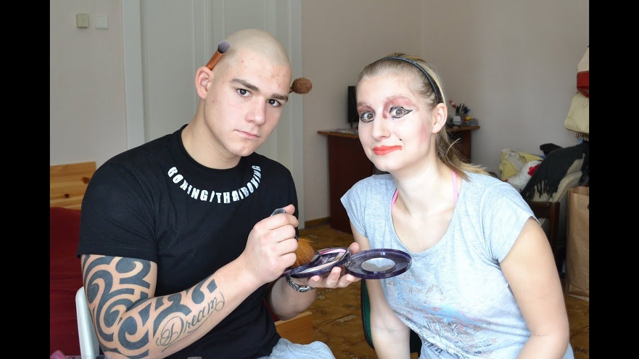 My brother does my makeup