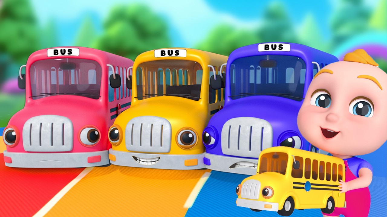 Wheels on the Bus - Balloon Finger Family - Baby Shark | Royal Kids Songs & Nursery Rhymes