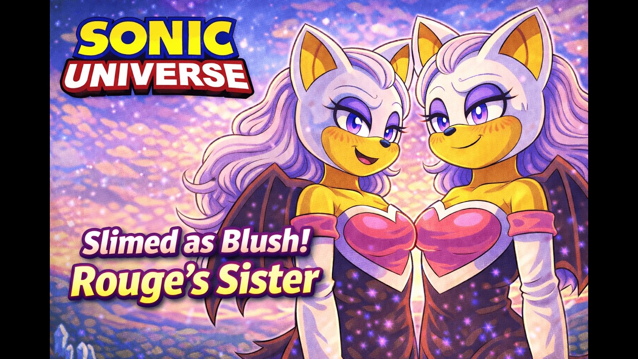 Slimed as Blush! Rouge's Sister - A Sonic to Blush TG | Comic Dub