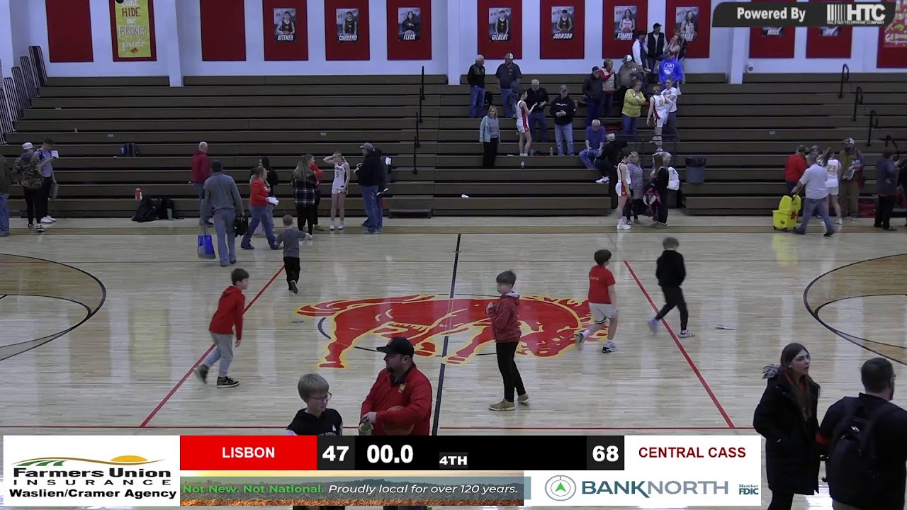 Central Cass vs Lisbon - North Dakota High School Girls Basketball
