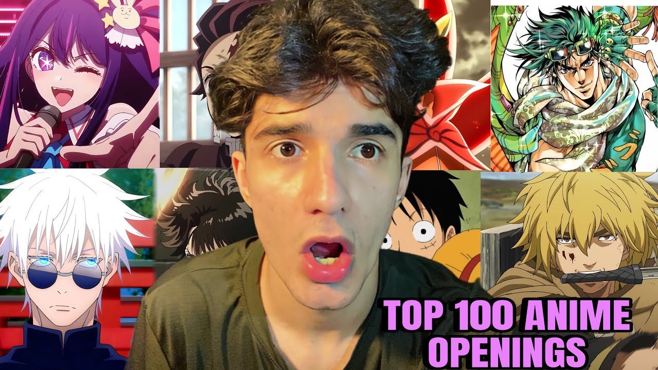 American Singer Reacts to TOP 100 MOST PLAYED ANIME SONGS IN JAPAN!!