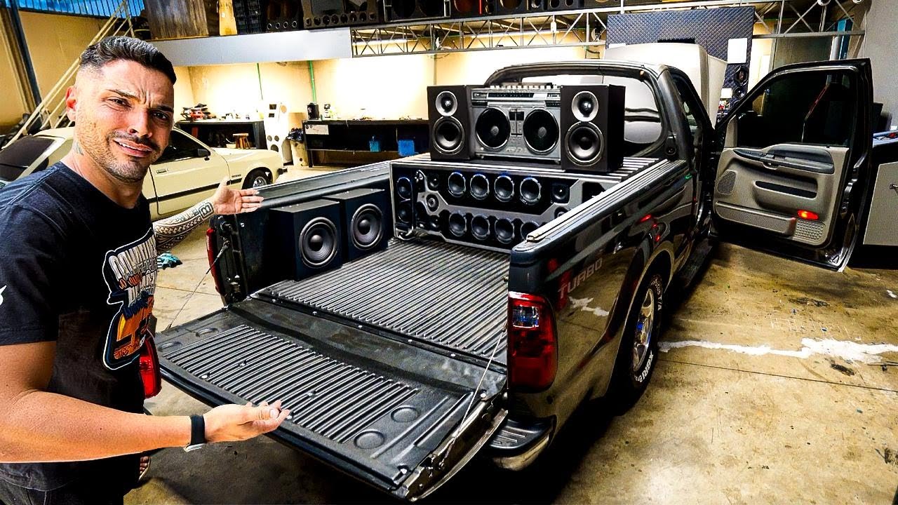 FINALIZADO O NOVO SOM DA F250 😍 AGORA ESTÁ COMPLETO