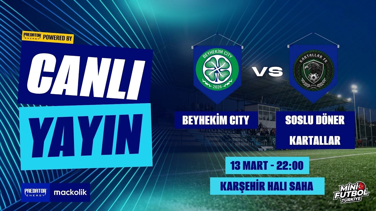 mini futbol konya acılıs sezonu
BEYHEKİM VS KARTALLAR