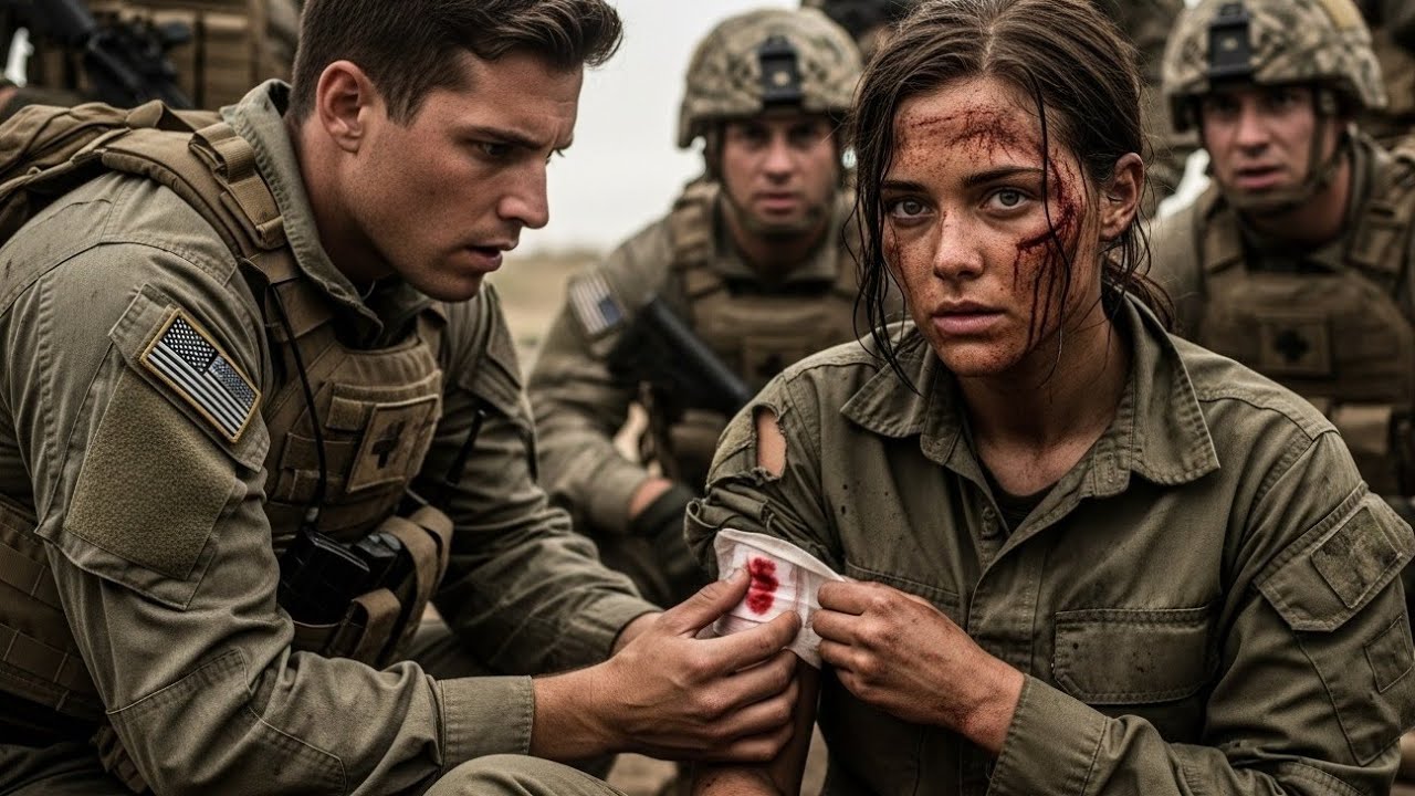 Silent and Bleeding — The SEAL Medic Froze When He Realized Her Training | Real Story