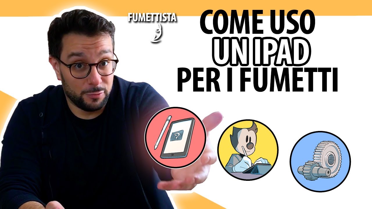 Fumettista professionista solo con un iPad