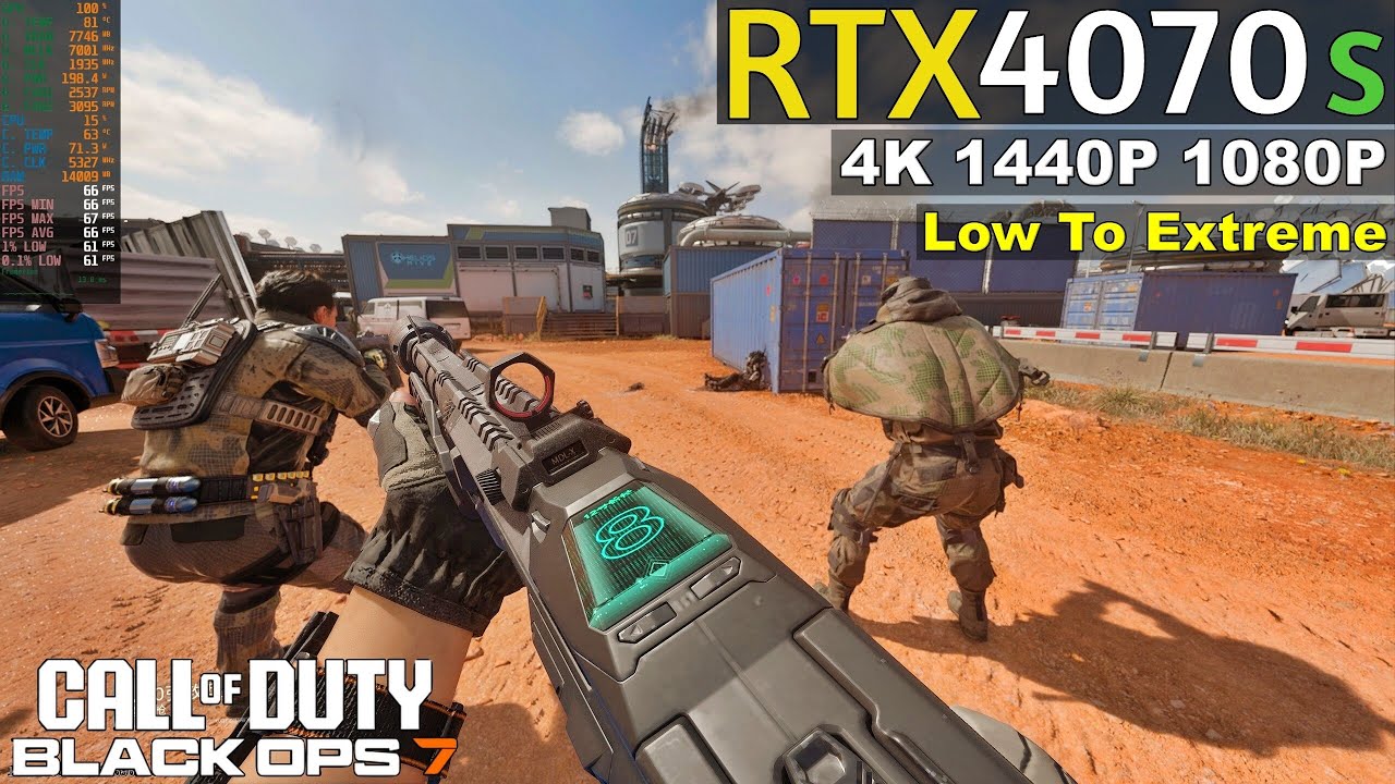 Call of Duty: BLACK OPS 7 | RTX 4070 SUPER (4K, 1440p, 1080p)