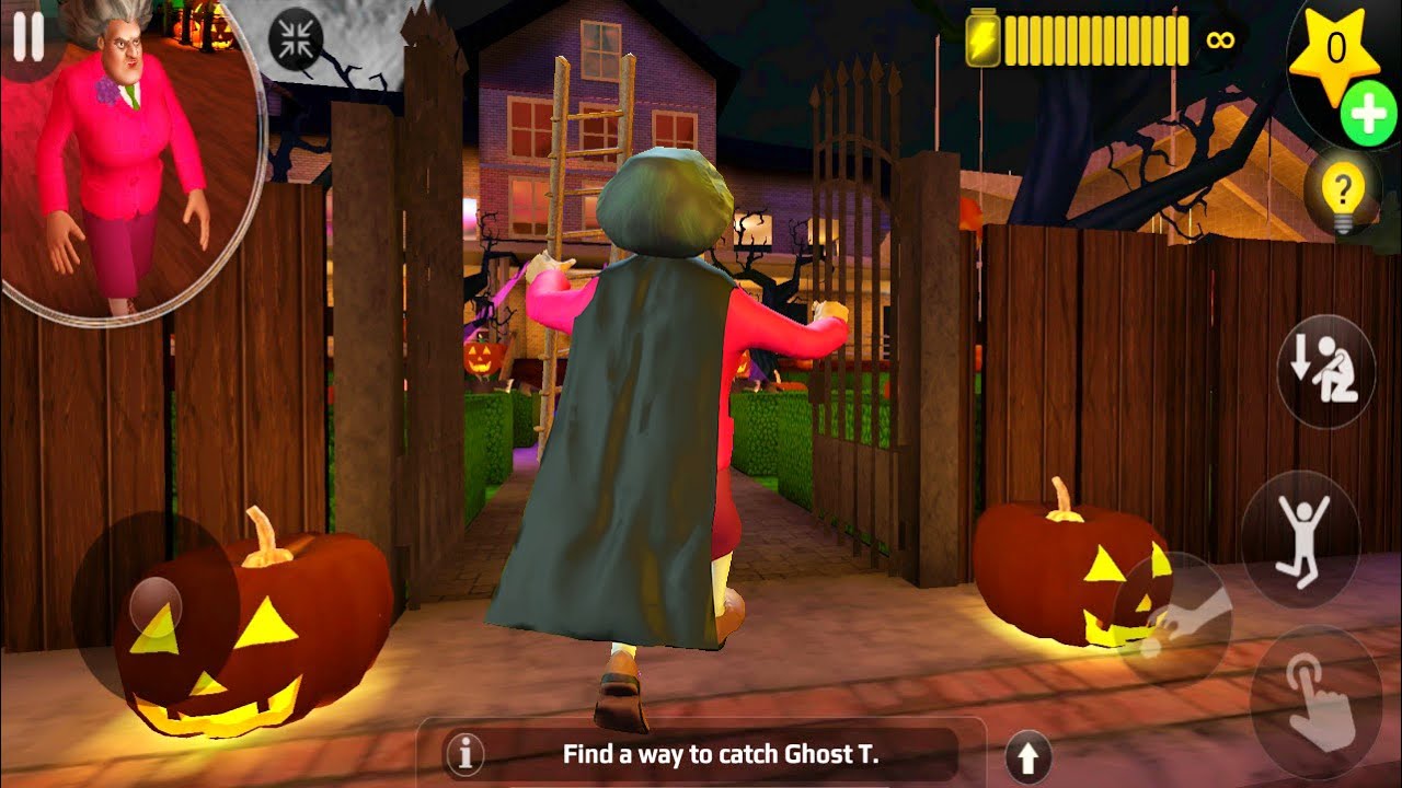 Scary Teacher 3D New Update New Chapter Halloween Special Control  Vampire Miss T Android Gameplay