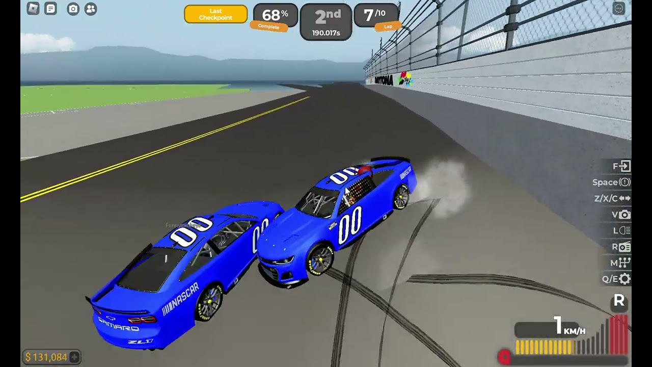 LETS PLAY [Roblox Driving Empire #4] Racing in Nascar PART(4/8)