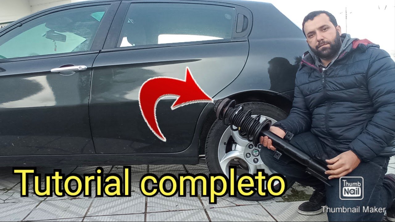 Amortecedores, batentes, topos. Como substituir qualquer componente no Alfa Romeo 147, 156 e GT937.