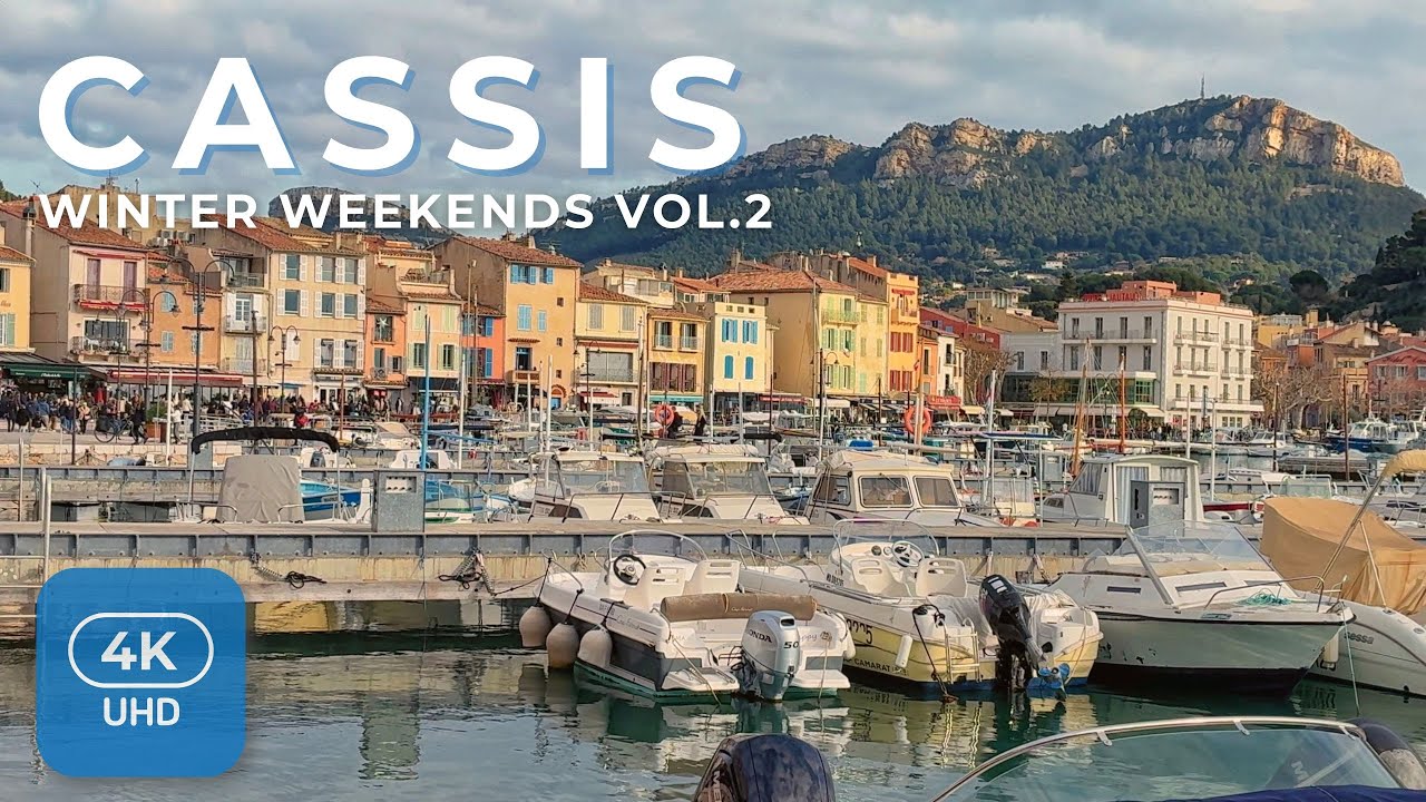 🇫🇷 Cassis Winter Weekends Vol. 2 | Port de Cassis in Gentle Winter Light | 4K