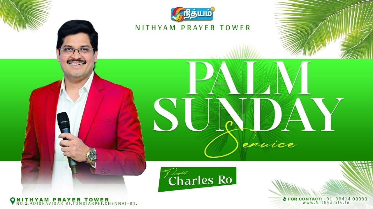 🔴LIVE Sunday Service Prophet Charles Ro 29th Mar 2026 | 10:30 AM | #charlesro #nithyamtv #jesusheals