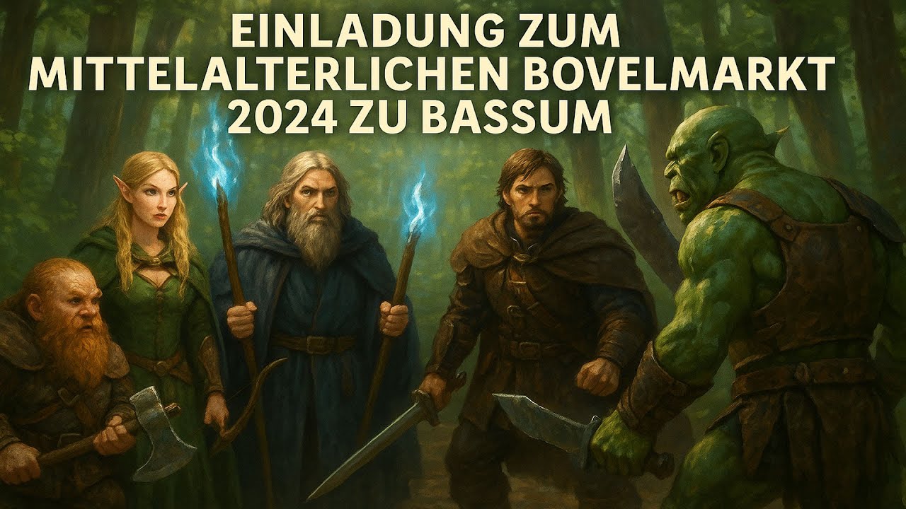 Mittelalterlicher BOVELMARKT 2024 mit SUBWAY TO SALLY zu Bassum - Die Einladung