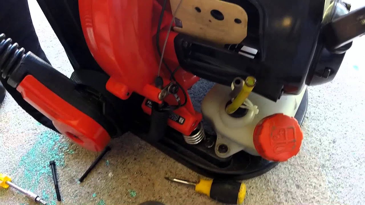 Replace Carberator in Echo PB-265L Backback Leaf Blower