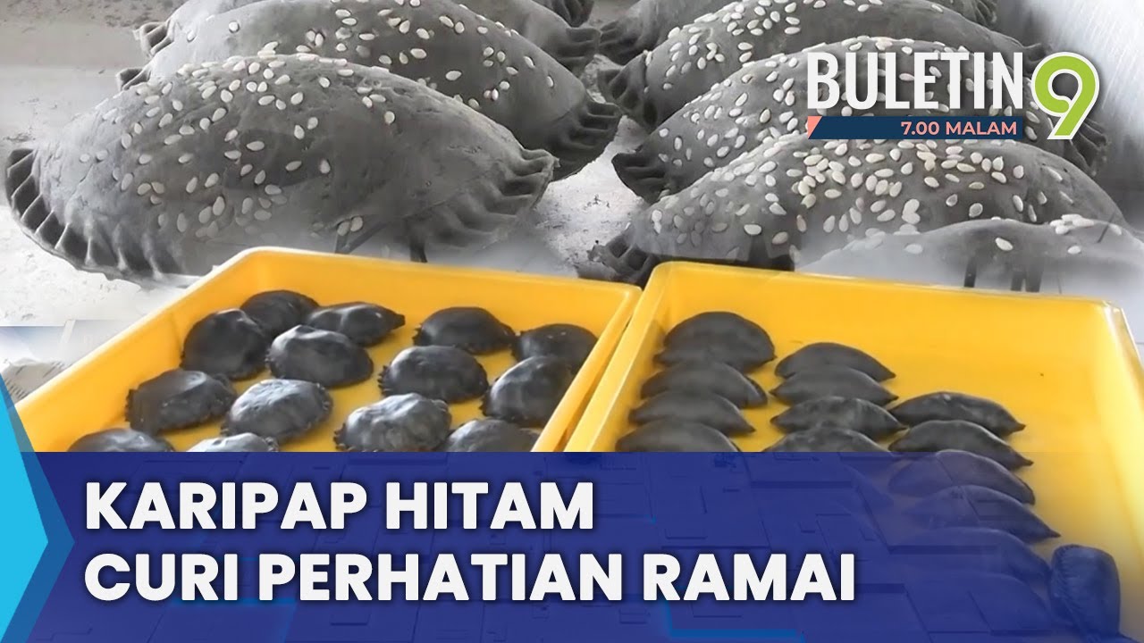 Karipap Hitam Unik, Tarik Perhatian Pelanggan (B9)