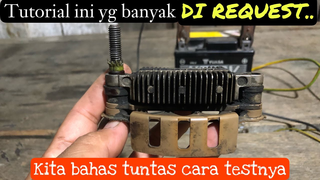 TIPS⁉️CARA TEST DIODA ALTERNATOR PS135 & L300 DIESEL