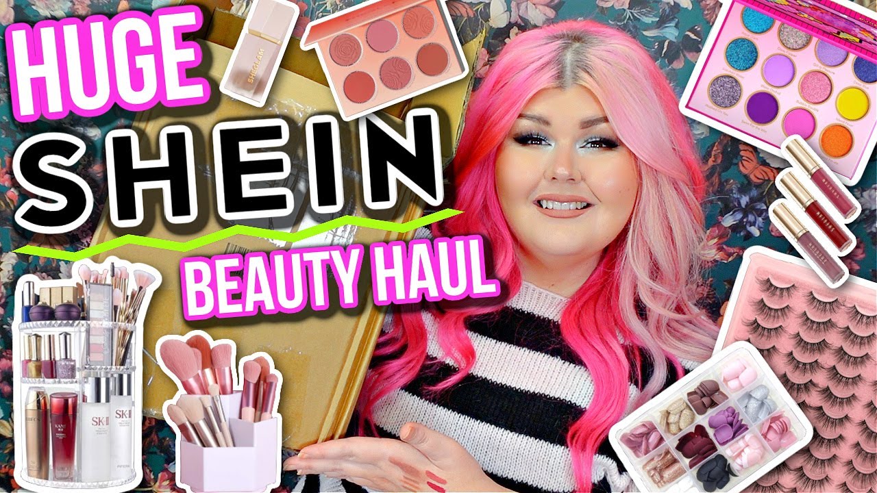 HUGE SHEIN BEAUTY HAUL! | Makeup, Nails, Storage & Organization + MORE