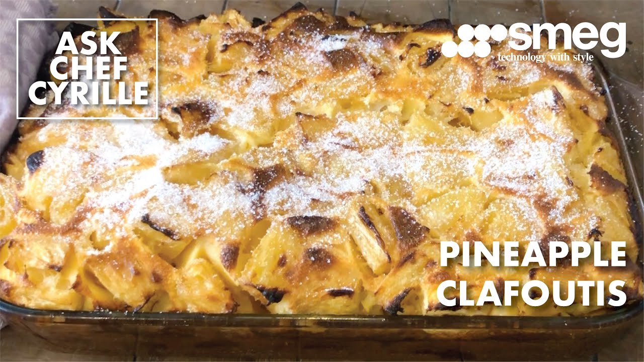 Pineapple Clafoutis
