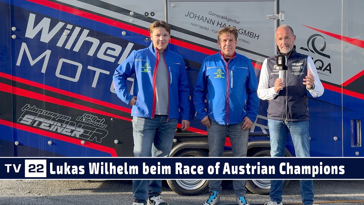 MOTOR TV22: Lukas Wilhelm im Silver Car S2 beim Race of Austrian Champions 2024