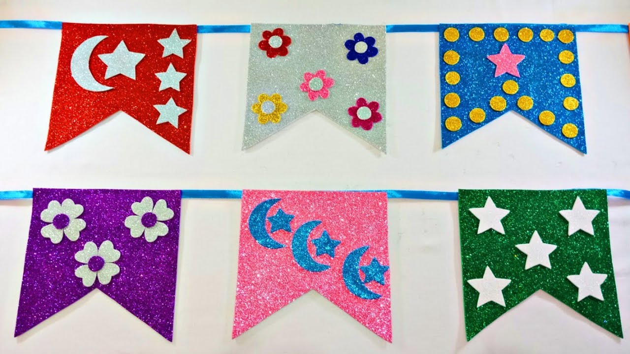 عمل زينة رمضان بالفوم 2020 🌛💁🌜👫 Diy ramadan decor