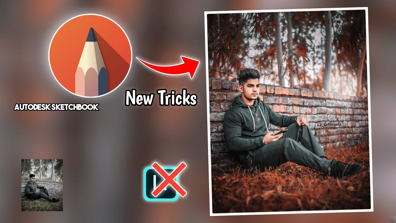 Sketchbook Photo Editing Background Chenge , Autodesk sketchbook photo editing tricks ,
