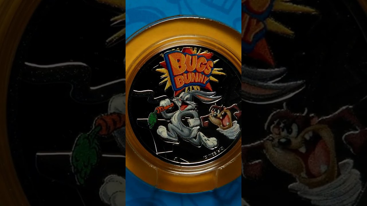 Bugs Bunny Preserved in Silver