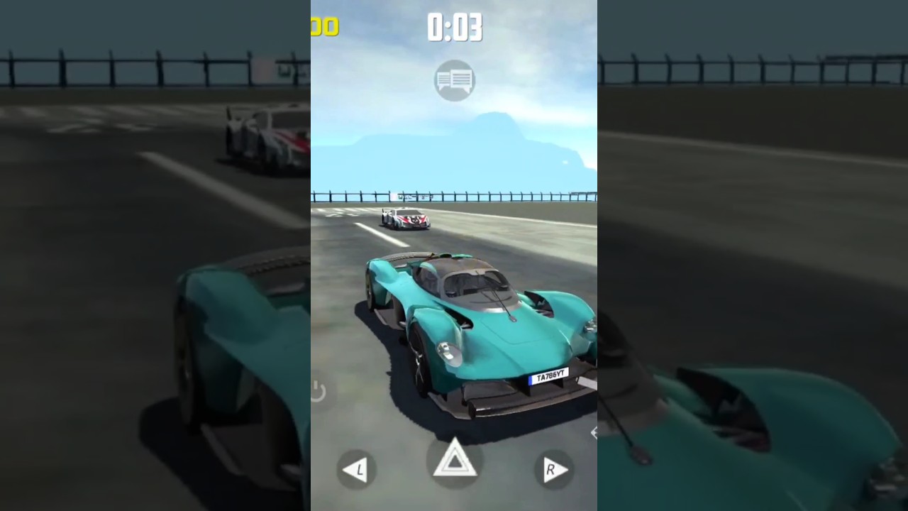 400m race in Airport | Car Simulator 2 | Aston Martin Valkyrie Racing | Car Games Android Gameplay