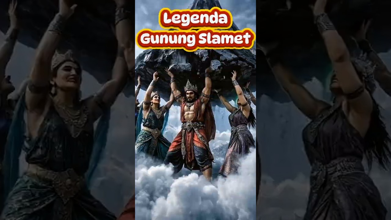Legenda Gunung Slamet #feedshorts #shortsfeed #ceritarakyat