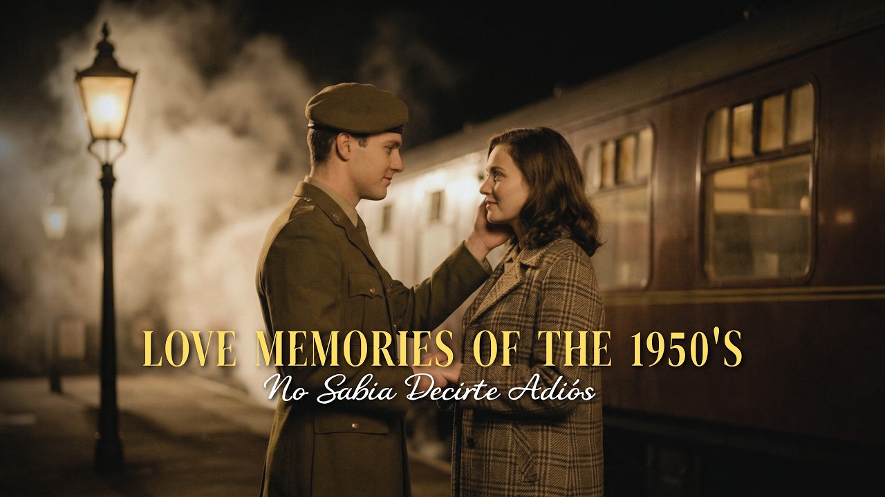 Classic Romantic Ballad | No Sabía Decirte Adiós – 1950s Vintage Love Song