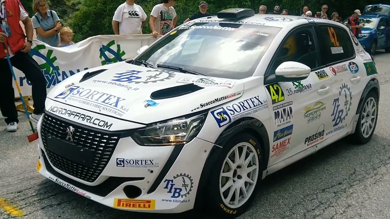 Peugeot 208 Rally4 | Pure Sound & Start Rally Lana 2022