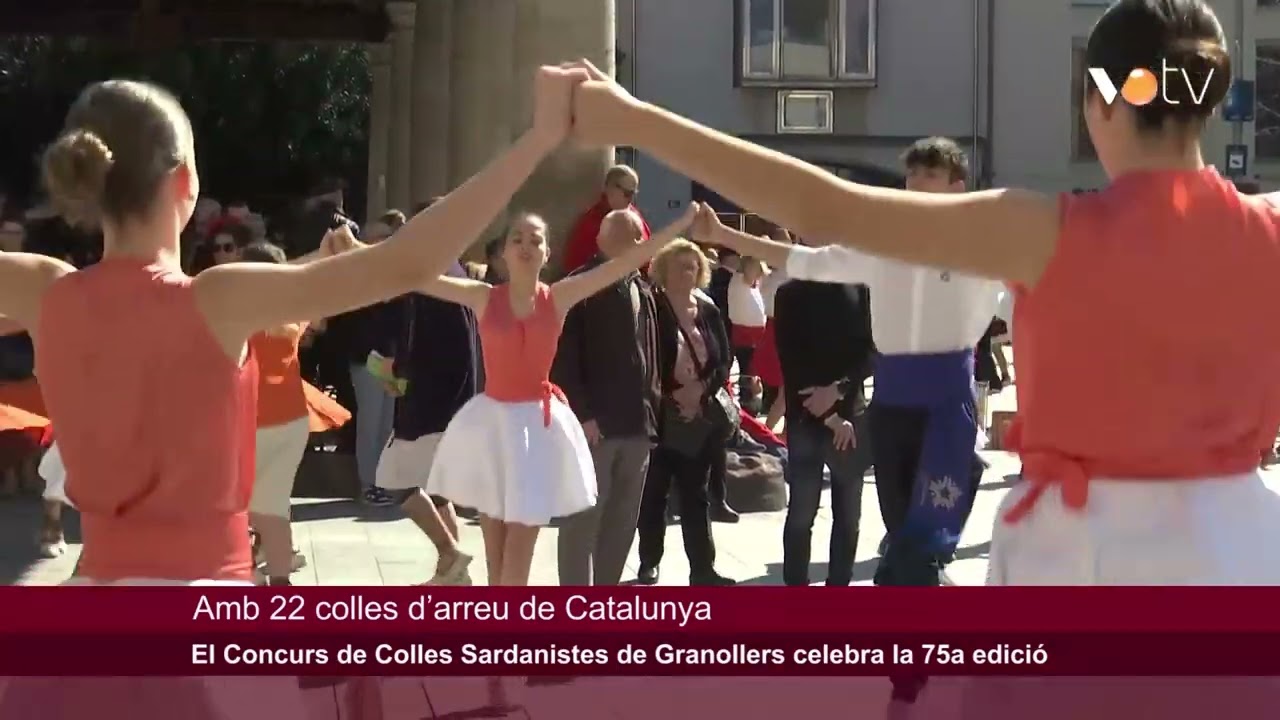 VOTV - El Concurs de Colles Sardanistes de Granollers celebra la 75a edició