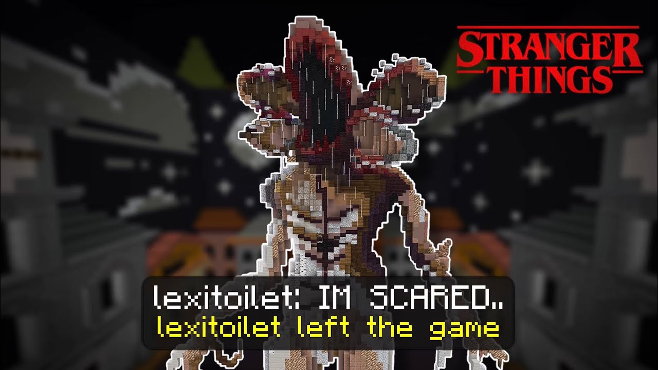 We built STRANGER THINGS in Build Battle...