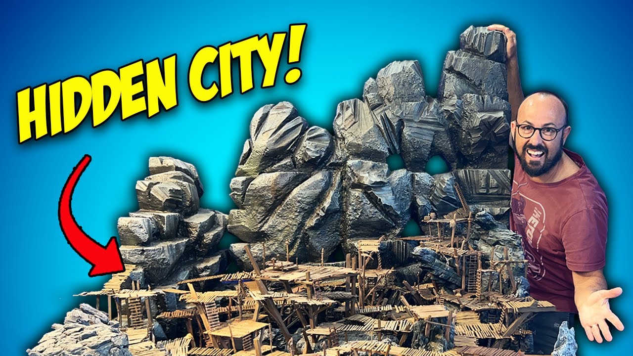 I Made my MASSIVE Warhammer Terrain Even Bigger! - MESBG board