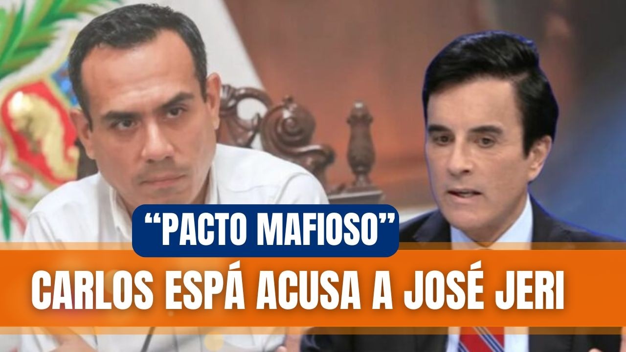 Carlos Espá acusa a Jerí de incurrir en 