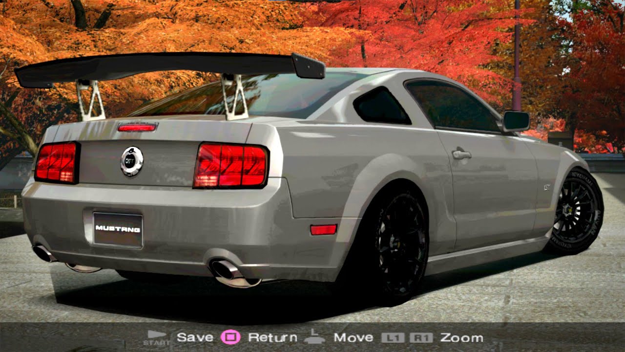 Gran Turismo 4 - Ford Mustang GT - Le Mans - Race