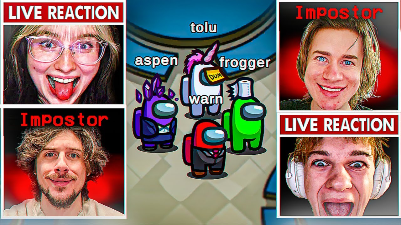 I Outsmarted Overwatch Streamers on Among Us (9999 IQ)