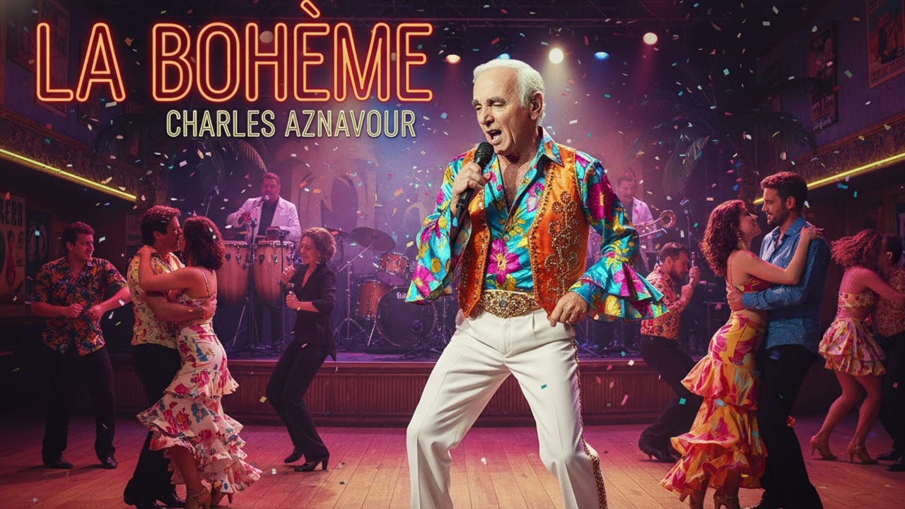 Charles Aznavour - La Bohème - Salsa Cover Song