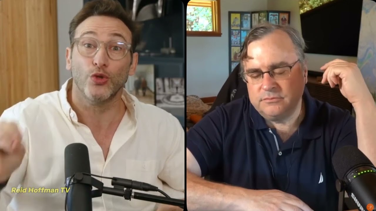 Will AI Make Us Smarter or Dumber? | Simon Sinek x Reid Hoffman