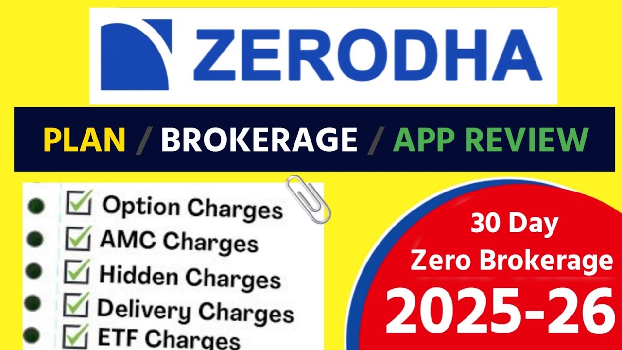 Zerodha Brokerage Charges 2026 || Zerodha App Review 2026 || Zero Brokerage Demat Account
