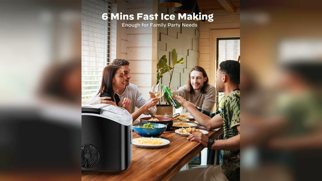 Review: Nugget Ice Maker Countertop, Silonn Chewable Pellet Ice Machine with Self-Cleanin Func...