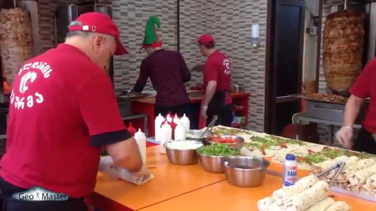 გლდანის შაურმა. Как делается самая лучшая Шаурма в мире-2!!! The best Doner Kebab in Tbilisi2