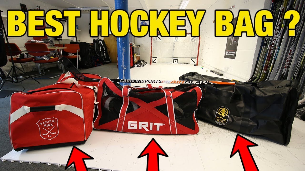 What is the best hockey bag ? Pacific Rink Player vs Grit AIRBOX vs Mammoth IPA 2.0 bag review