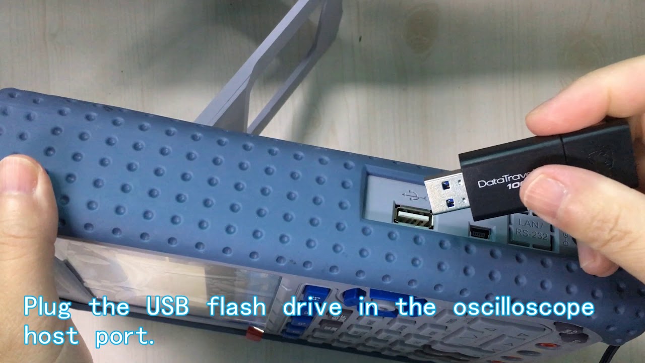 Update Firmware of DSO1062B