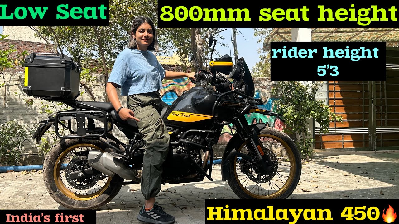 Low Seat modification on Himalayan 450 | Ab Full Confidence aaraha hai🔥