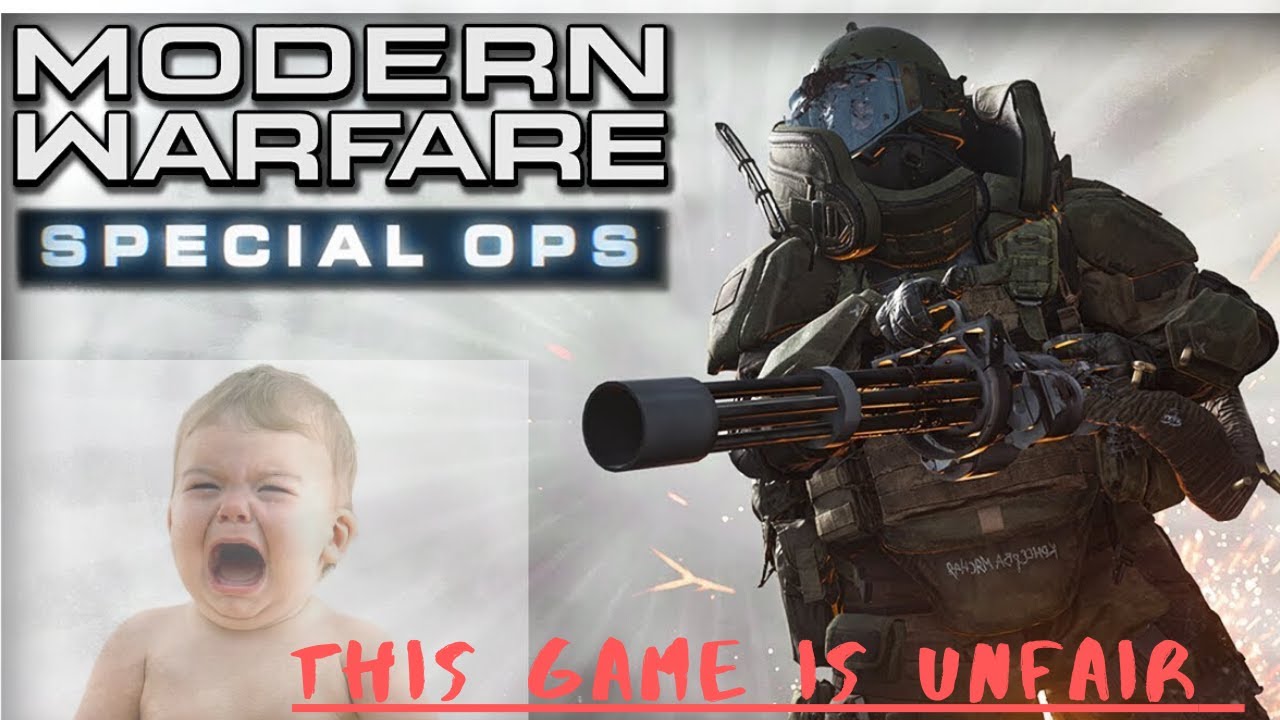 CALL OF DUTY MODERN WARFARE SPEC OPS IS UNPLAYABLE AND RAGE