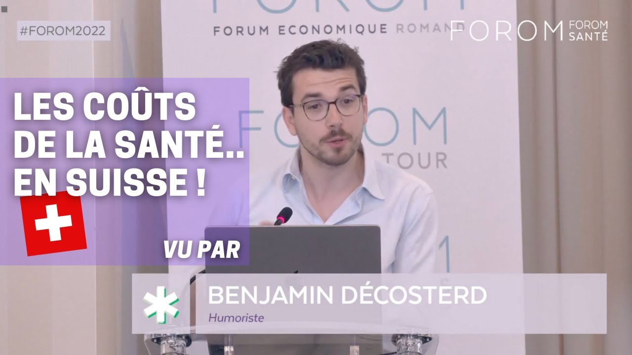 Les coûts de la santé en Suisse.. vu par Benjamin Décosterd