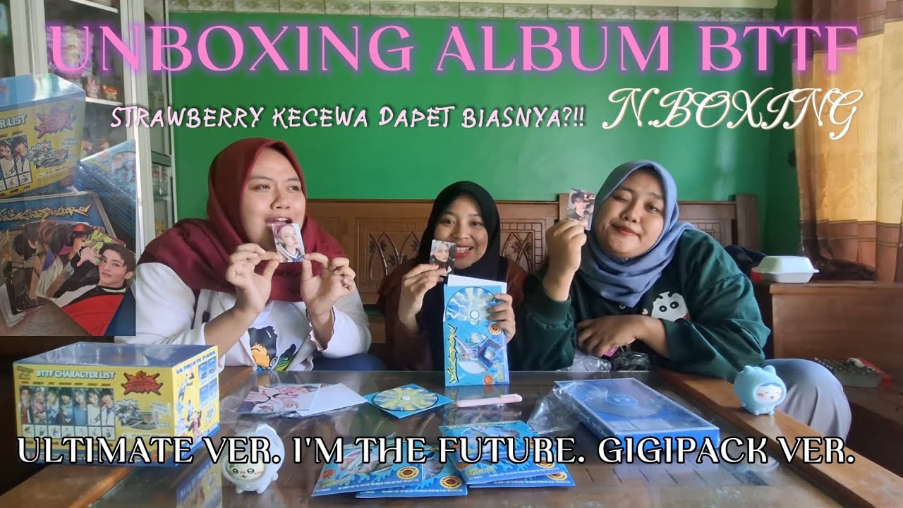 [N.BOXING] UNBOXING ALBUM BTTF NCT DREAM     