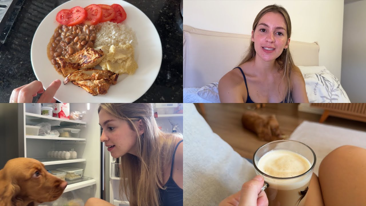 VLOG de uma minimalista: organizando a geladeira, pintando a sobrancelha, respondendo curiosidades