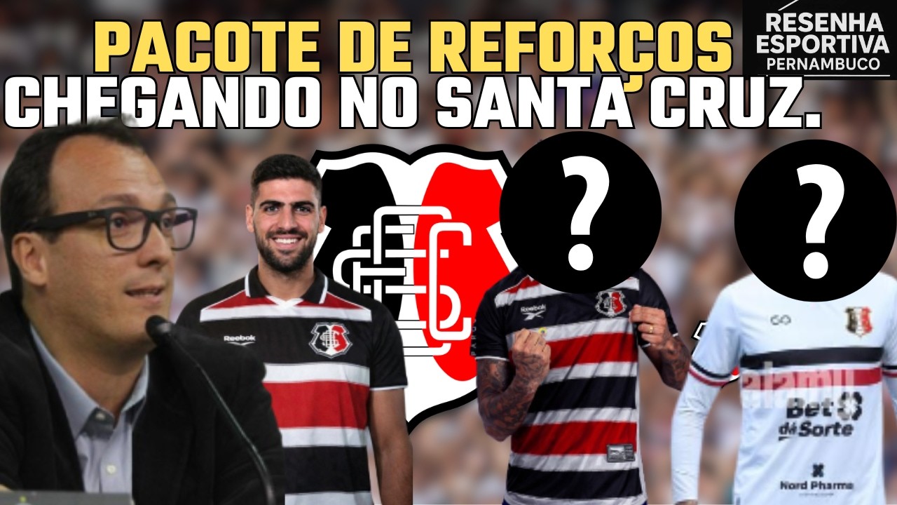 MAIS UM REFORÇO NO SANTA CRUZ, EXECUTIVO ALEX BRASIL PROMETEU PACOTE DE REFORÇOS .